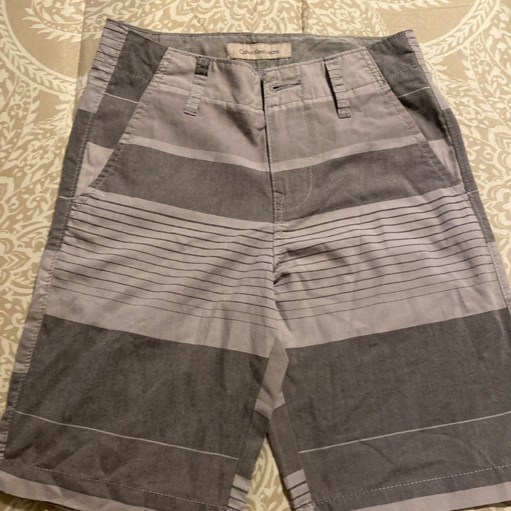 Grey boys shorts size 10 Calvin Klein Brand new but missing tags dressy
